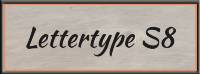 LETTERTYPE S8 - Klik aan voor een vergroting